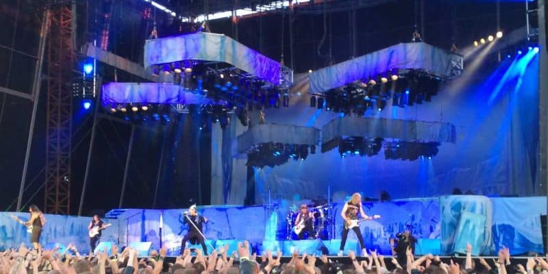 Koncert med Iron Maiden på Copenhell 2014